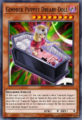 Marioneta Trucada Muñeca Sombría PGLD-001, carta de Yu-Gi-Oh! de Premium Gold