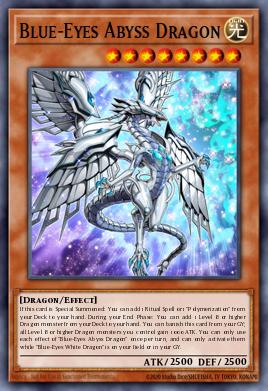 Dragón del Abismo de Ojos Azules RA01-016