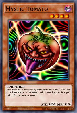Tomate Místico RP01-076, carta de Yu-Gi-Oh! de Retro Pack