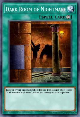 Habitación Oscura de Pesadilla RP02-078, carta de Yu-Gi-Oh! de Retro Pack 2