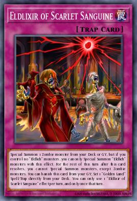 Arcalixir de la Sanguina Escarlata SESL-031, carta de Yu-Gi-Oh! de Secret Slayers