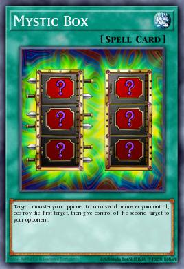 Caja Mística YGLD-A25, carta de Yu-Gi-Oh! de Yugi's Legendary Decks