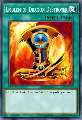 Emblema de Destructor de Dragones YGLD-C34