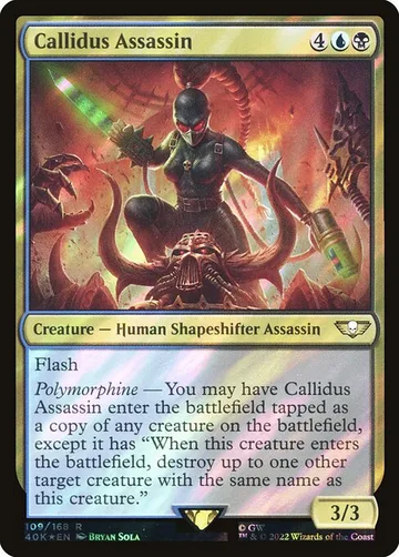 Callidus Assassin 109★