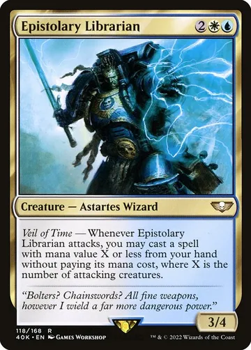 Epistolary Librarian 118