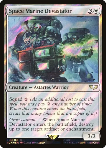 Space Marine Devastator 14★