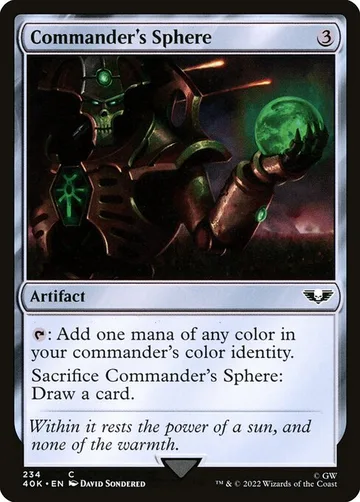 Commander's Sphere 234