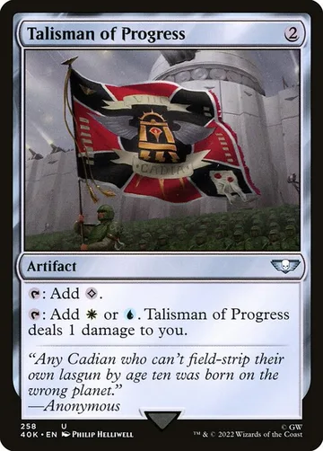Talisman of Progress 258