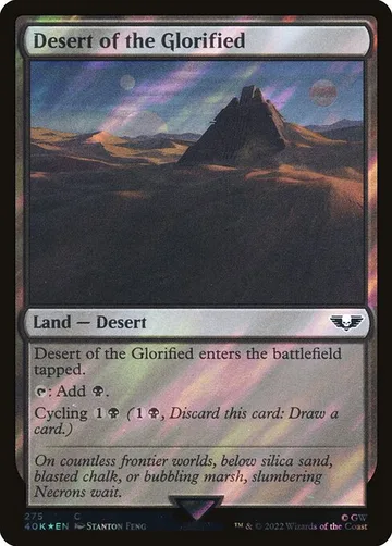Desert of the Glorified 275★