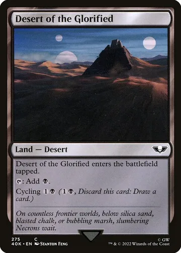 Desert of the Glorified 275