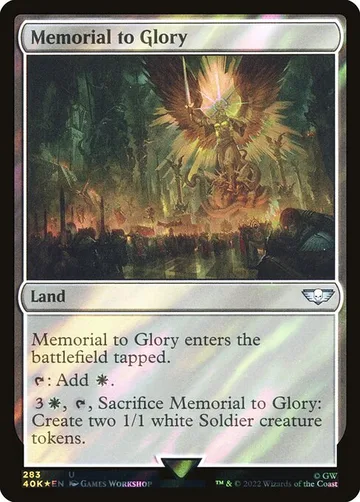 Memorial to Glory 283★