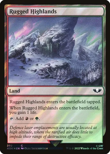 Rugged Highlands 292★
