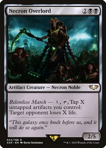 Necron Overlord 43