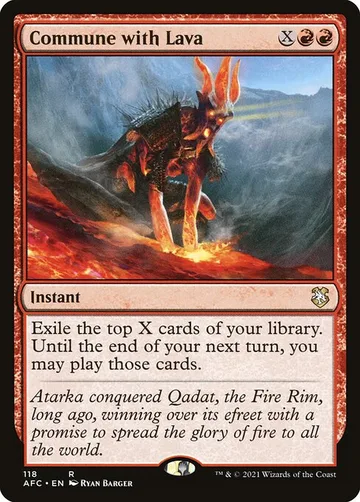 Commune with Lava 118