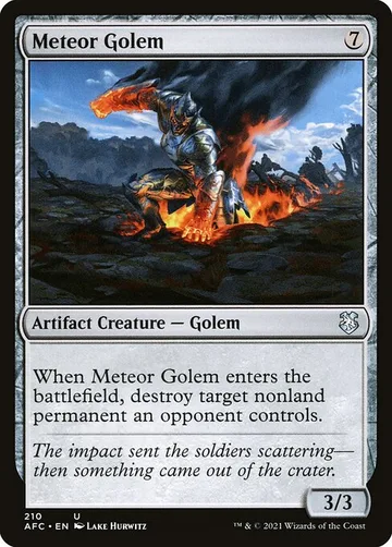 Meteor Golem 210