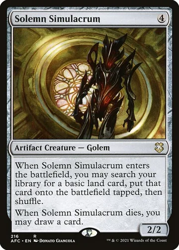 Solemn Simulacrum 216