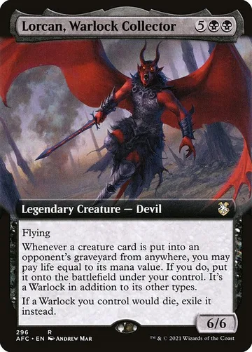 Lorcan, Warlock Collector 296