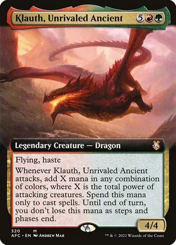 Klauth, Unrivaled Ancient 320