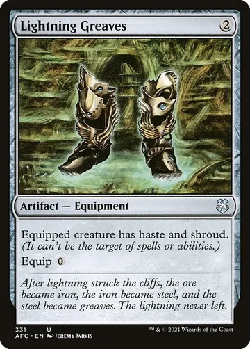Lightning Greaves 331