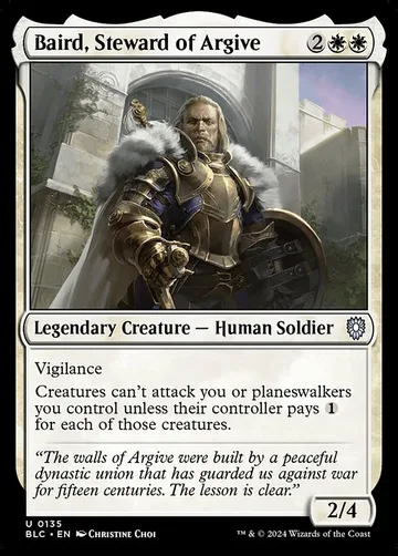 Baird, Steward of Argive 135