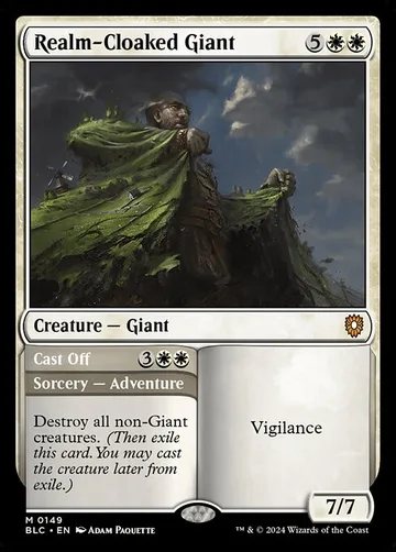 Realm-Cloaked Giant // Cast Off 149