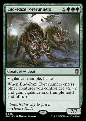 End-Raze Forerunners 214