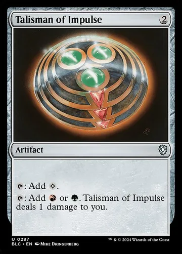 Talisman of Impulse 287