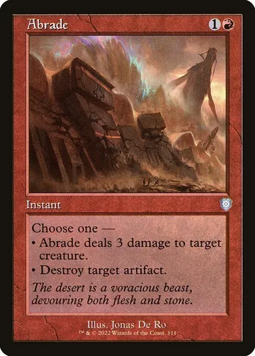 Abrade 111