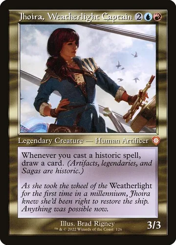 Jhoira, Weatherlight Captain 126