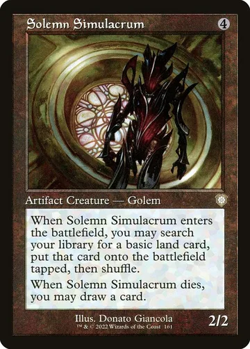 Solemn Simulacrum 161