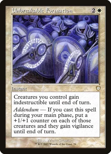 Unbreakable Formation 78