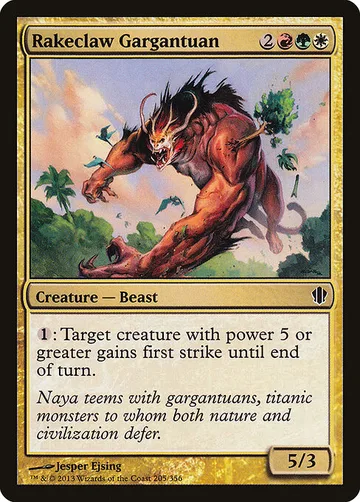 Rakeclaw Gargantuan 205