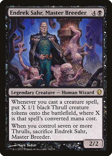 Endrek Sahr, Master Breeder 76