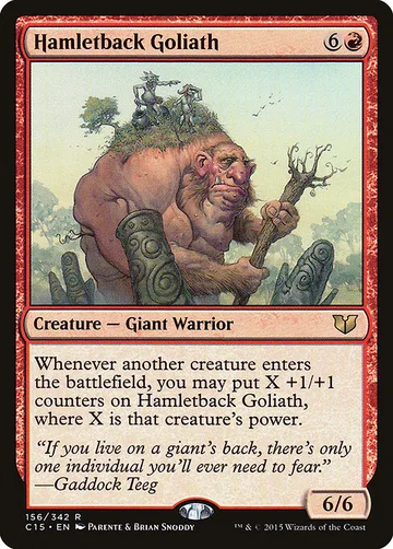 Hamletback Goliath 156