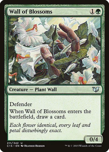 Wall of Blossoms 211