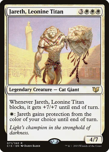 Jareth, Leonine Titan 71