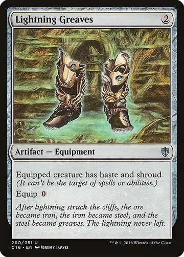 Lightning Greaves 260