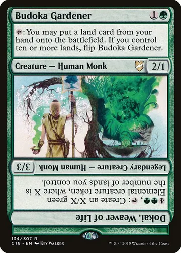 Budoka Gardener // Dokai, Weaver of Life 134