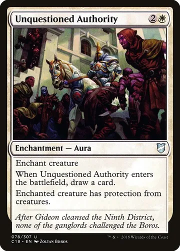Unquestioned Authority 78