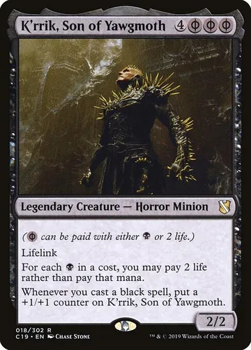 K'rrik, Son of Yawgmoth 18