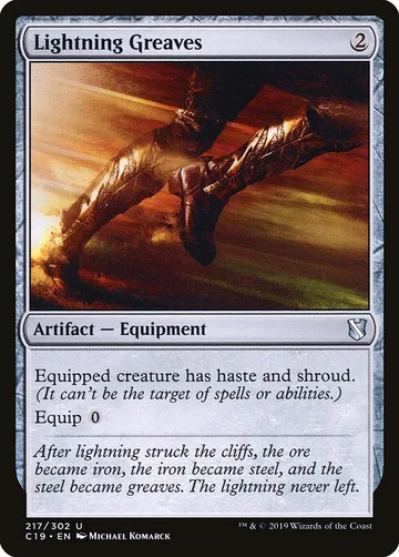 Lightning Greaves 217