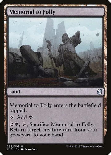 Memorial to Folly 259