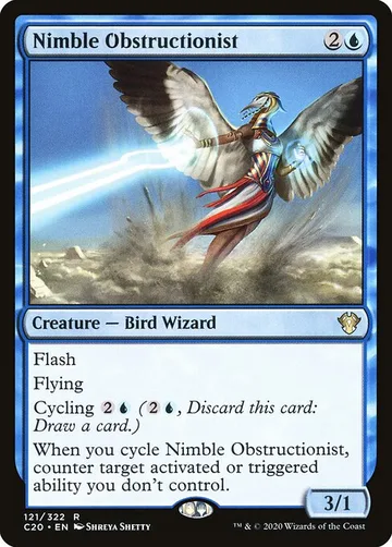 Nimble Obstructionist 121