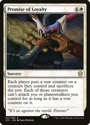 Promise of Loyalty 21