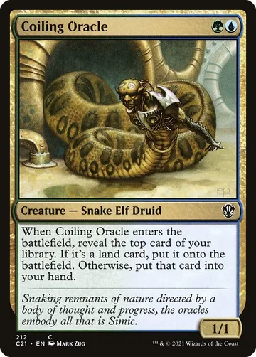 Coiling Oracle 212