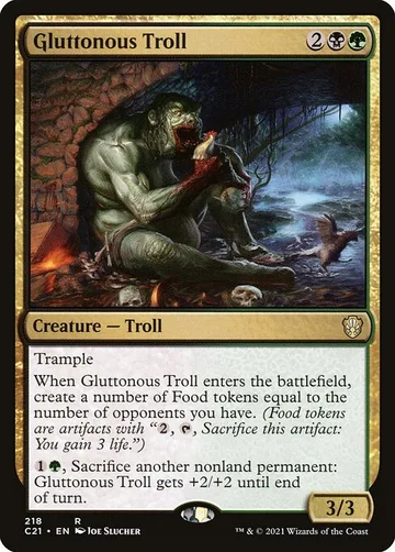 Gluttonous Troll 218