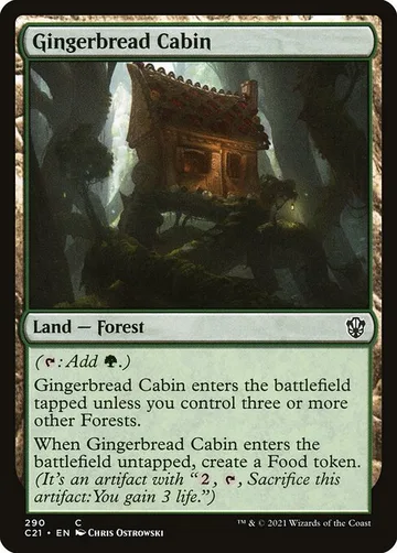 Gingerbread Cabin 290