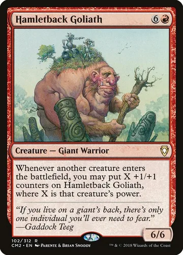 Hamletback Goliath 102