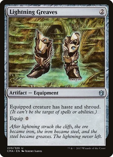 Lightning Greaves 220