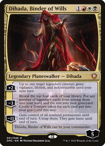 Dihada, Binder of Wills 1